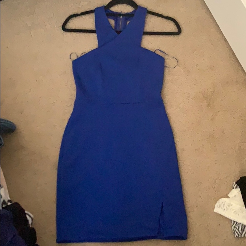 EXPRESS blue dress